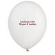 Basic Text of Your Choice Latex Balloons Image 1 of 3