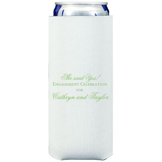 Basic Text of Your Choice Collapsible Slim Huggers