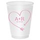 Heart Made of Arrow Shatterproof Cups Image 2 of 2