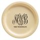 Large Script Monogram with Text Paper Plates Image 2 of 3