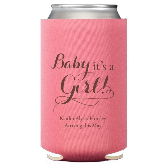 It's A Girl Collapsible Huggers