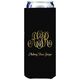 Large Script Monogram with Text Collapsible Slim Huggers Image 2 of 3
