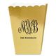 Large Script Monogram with Text Mini Popcorn Boxes Image 3 of 3