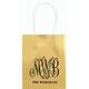 Large Script Monogram with Text Mini Twisted Handled Bags Image 3 of 3