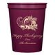 Thanksgiving Horn Stadium Cups Image 1 of 2