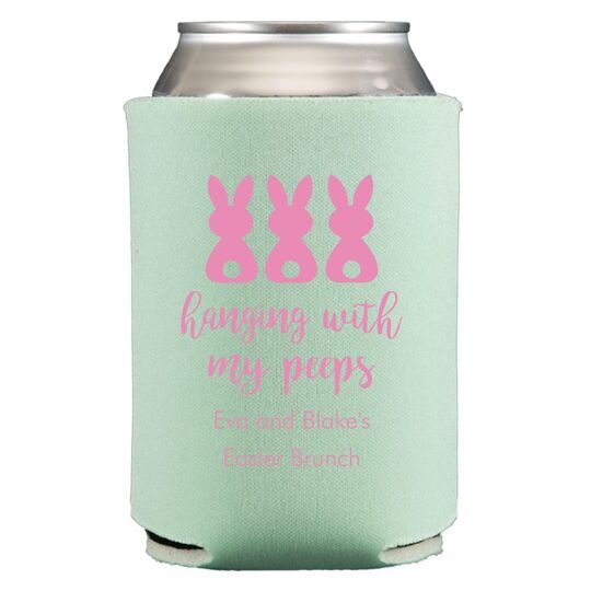 Hanging With My Peeps Easter Collapsible Huggers