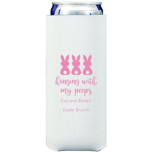 Hanging With My Peeps Easter Collapsible Slim Huggers