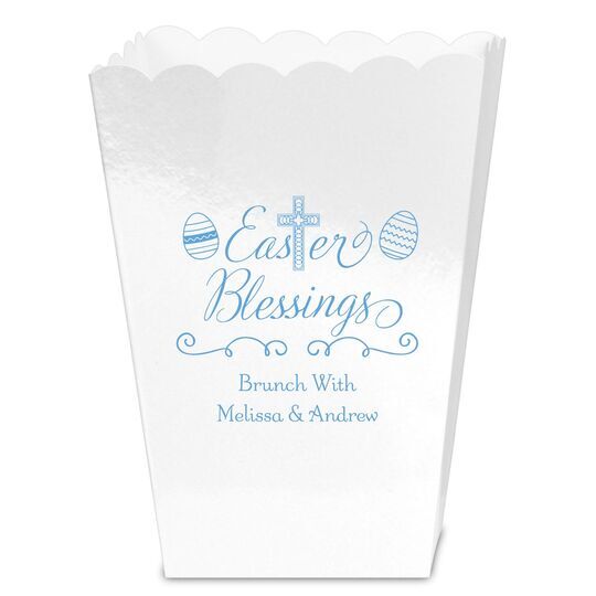 Easter Blessings Mini Popcorn Boxes
