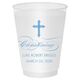 Fleur De Lis Cross Shatterproof Cups Image 2 of 3