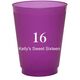 Large Number with Text Colored Shatterproof Cups Image 2 of 2