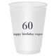 Large Number with Text Shatterproof Cups Image 1 of 2