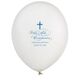 Fleur De Lis Cross Latex Balloons Image 1 of 3