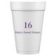Large Number with Text Styrofoam Cups Image 2 of 2
