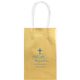 Fleur De Lis Cross Medium Twisted Handled Bags Image 1 of 3