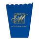 Framed Initial Plus Text Mini Popcorn Boxes Image 1 of 2