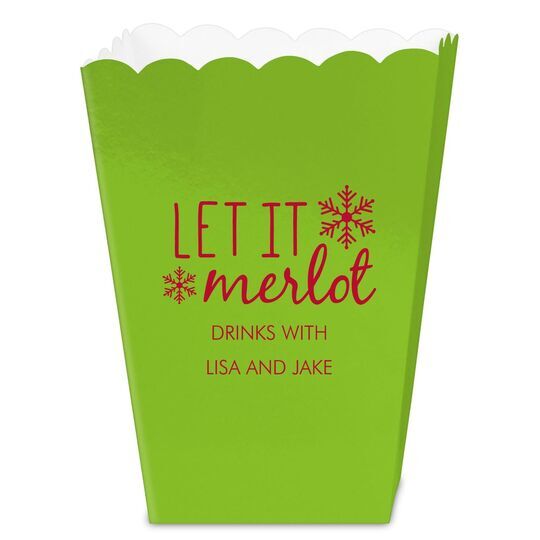 Let It Merlot Mini Popcorn Boxes