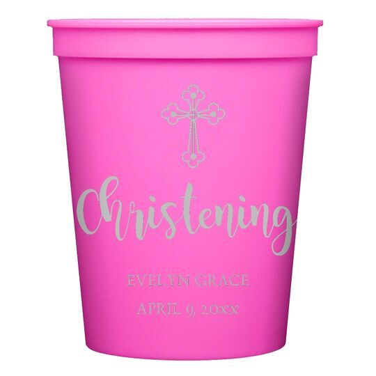 Ornate Celtic Cross Stadium Cups