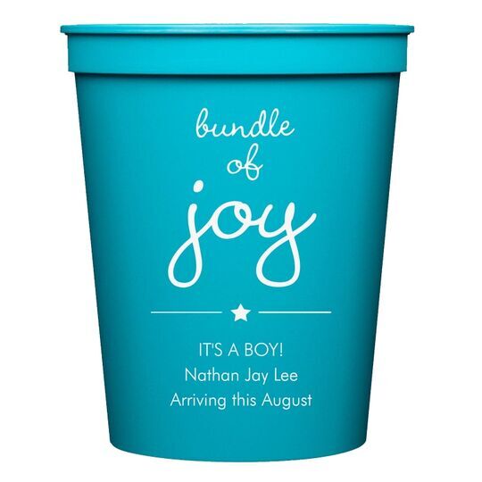 Star Bundle of Joy Stadium Cups