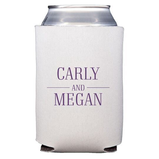 Modern Couple Detail Collapsible Huggers