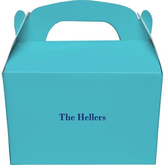 Our Perfect Gable Favor Boxes