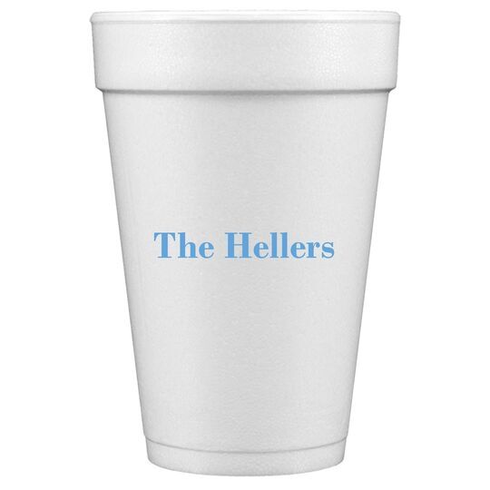 Our Perfect Styrofoam Cups