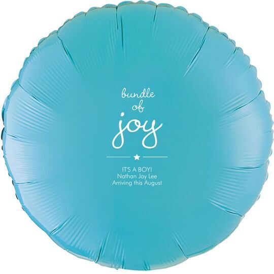 Star Bundle of Joy Mylar Balloons