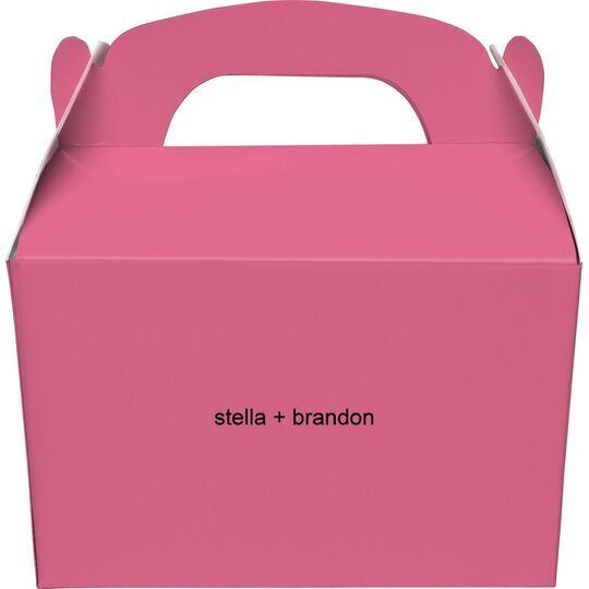 Our True Love Gable Favor Boxes