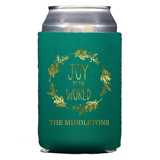 Joy to the World Wreath Collapsible Huggers