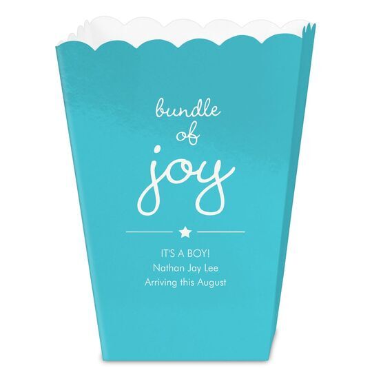 Star Bundle of Joy Mini Popcorn Boxes