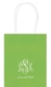 Script Monogram with Small Initials plus Text Mini Twisted Handled Bags Image 1 of 2