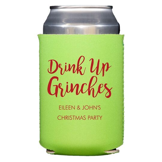 Drink Up Grinches Collapsible Huggers
