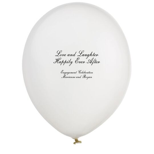 Love and Laughter Latex Balloons