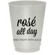 Rosé All Day Colored Shatterproof Cups Image 2 of 3