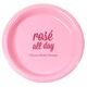 Rosé All Day Plastic Plates Image 3 of 3