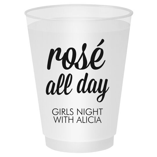 Rosé All Day Shatterproof Cups
