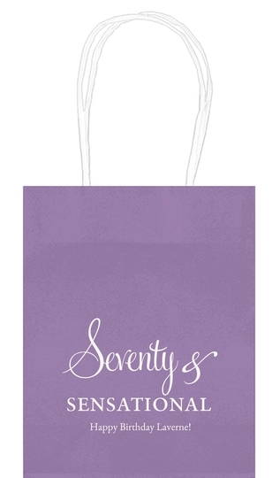 Seventy & Sensational Mini Twisted Handled Bags