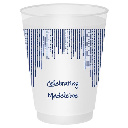 Stunning Streamers Shatterproof Cups
