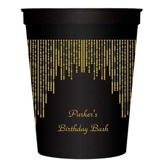 Stunning Streamers Stadium Cups