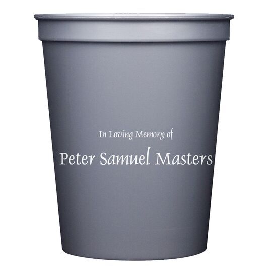 Memorial Stadium Cups