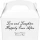 Love and Laughter Gable Favor Boxes Image 2 of 2
