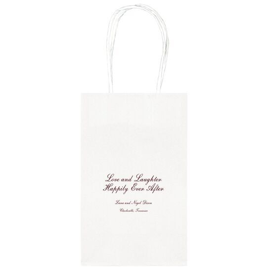 Love and Laughter Medium Twisted Handled Bags