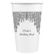 Stunning Streamers Paper Coffee Cups Image 1 of 3