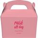 Rosé All Day Gable Favor Boxes Image 1 of 3