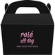 Rosé All Day Gable Favor Boxes Image 3 of 3