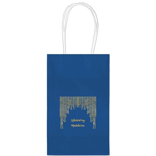 Stunning Streamers Medium Twisted Handled Bags