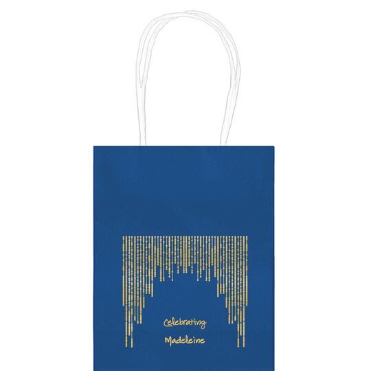 Stunning Streamers Mini Twisted Handled Bags