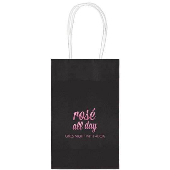 Rosé All Day Medium Twisted Handled Bags