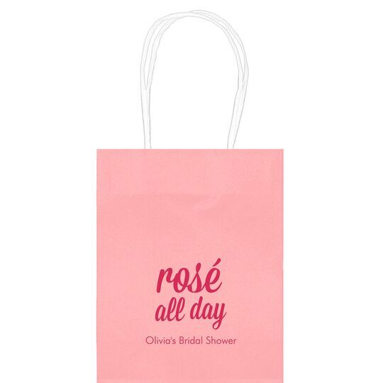 Rosé All Day Mini Twisted Handled Bags