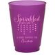 Sprinkled with Love Colored Shatterproof Cups Image 1 of 3
