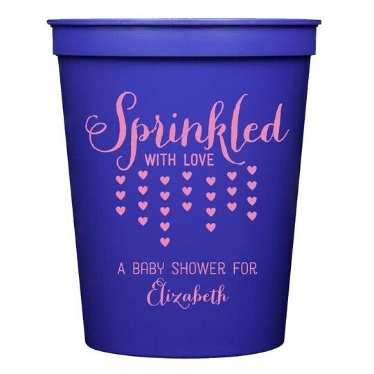 Sprinkled with Love Stadium Cups